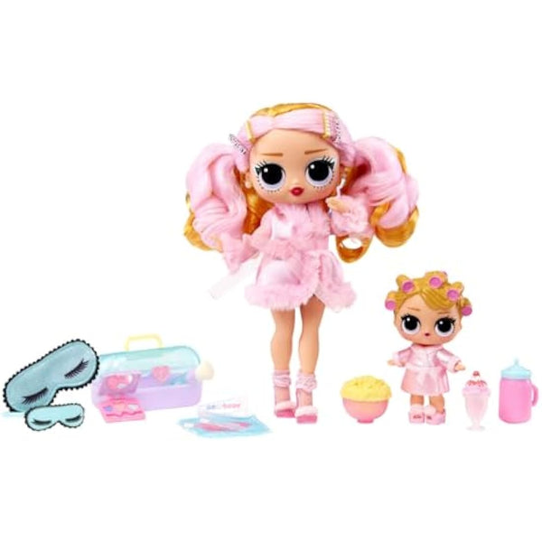 L.O.L. Surprise! Tween Babysitting Sleepover Party - IVY WINKS & BABYDOLL - Unbox 20 Surprises - Includes 2 Dolls with Colour Change Features - Suitable for Kids Ages 4+