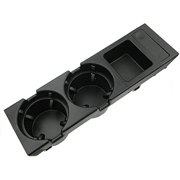 KASturboo E46 Cup Holder Black Plastic CUP HOLDER for BMW 3 SERIES 1998-2007 51168217953
