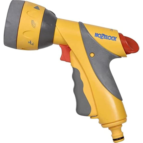 HOZELOCK - Multi-Jet Spray Gun Plus : Ideal for Daily or Intensive Use, Multi-task Gun, Ergonomic, Easy-to-use, Lockable and Flow-controlled: 6 Spray Patterns [2684P0000]
