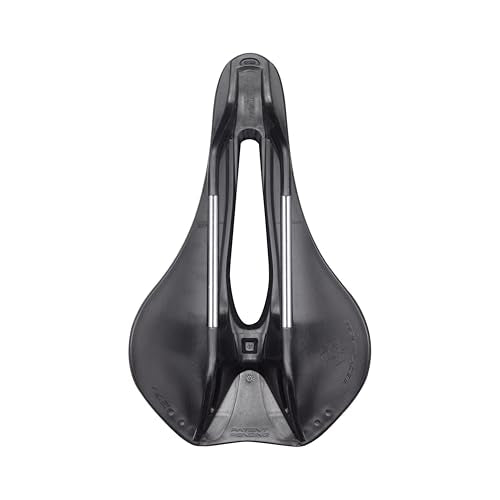 Selle Italia Model X Comfort Plus - 100% Sustainable Green Bike Saddle, Road & E-Bike Comfortable with Additional Padding and Superflow Hole, Black