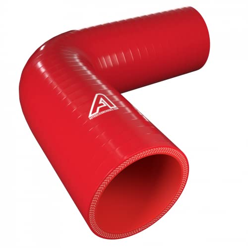 57mm Internal Diameter Black 90 Degree Silicone Elbow Hose