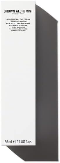 Grown Alchemist Skin Renewal Day Face Cream - Luxury Daily Moisturising Cream - Hydrating Face Moisturiser with Niacinamide, Echinacea and Reishi Mushroom for Barrier Protection, Anti Aging - 65 ml