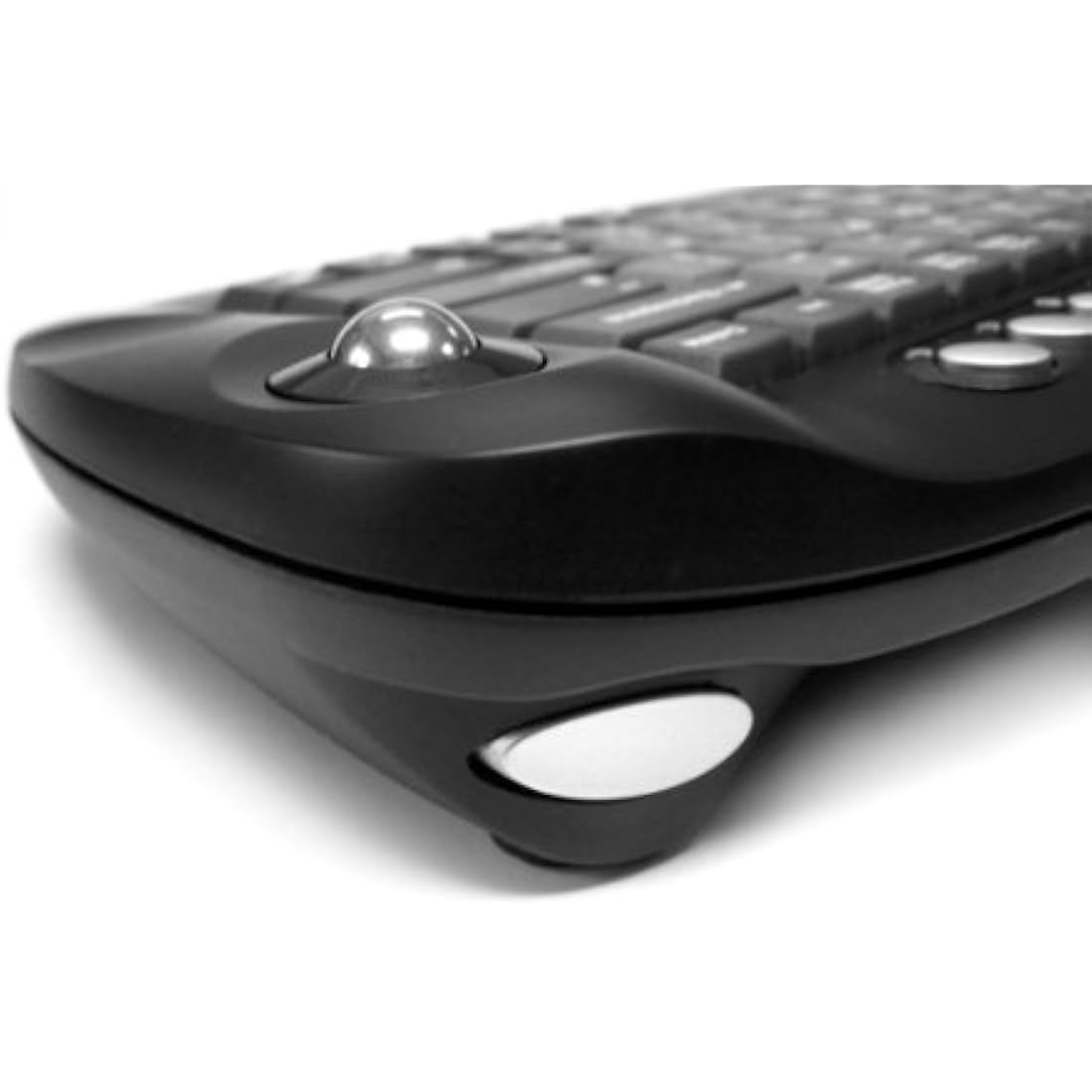 Accuratus Toughball 2 - Wireless 2.4GHz RF Mini Multimedia Keyboard with Trackball