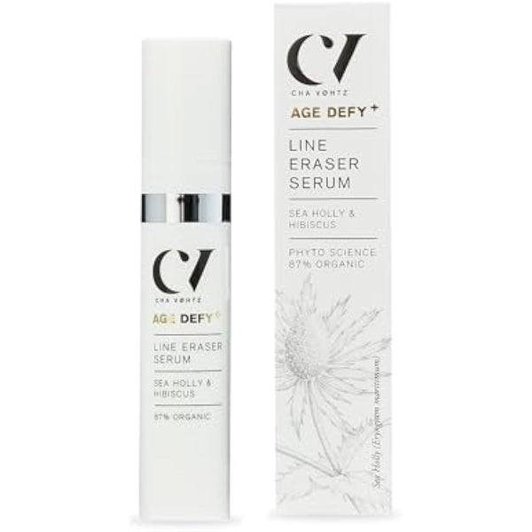 Green People Age Defy+ Line Eraser Serum - Serum for Fine Lines - Paraben & Alcohol Free - Vegan, 10ml