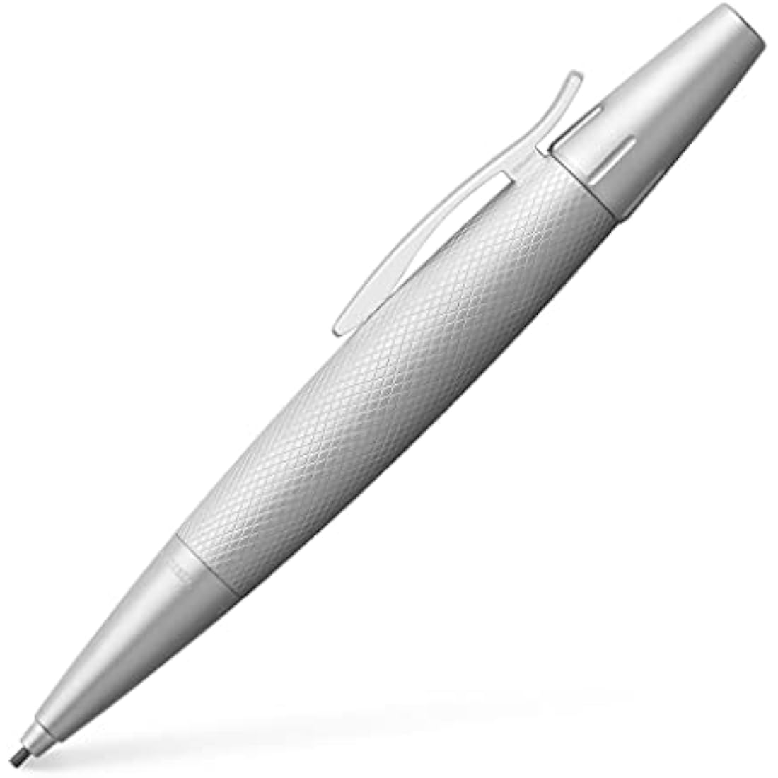 Faber-Castell E-motion Twist Pencil - Pure Silver, 138676