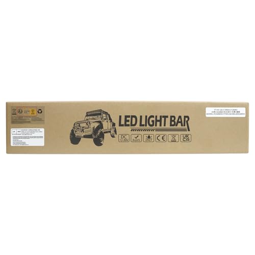 SKYWORLD LED Light Bar, 20 inch 126W Spot Flood Combo Beam Work Driving Lamp with Black License Plate Mounting Bracket Wiring Harness Kit for Truck Car ATV SUV 4X4 Truck Boat