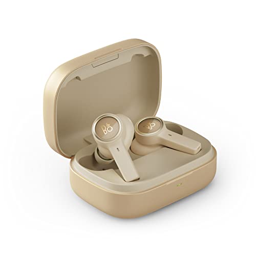 Bang & Olufsen Beoplay EX - High-end Wireless Bluetooth Noise Cancelling Earphones, Playtime Up to 28 Hours, Waterproof Wireless Earbuds for Work, Sport and Play with Charging Case - Black Anthracite