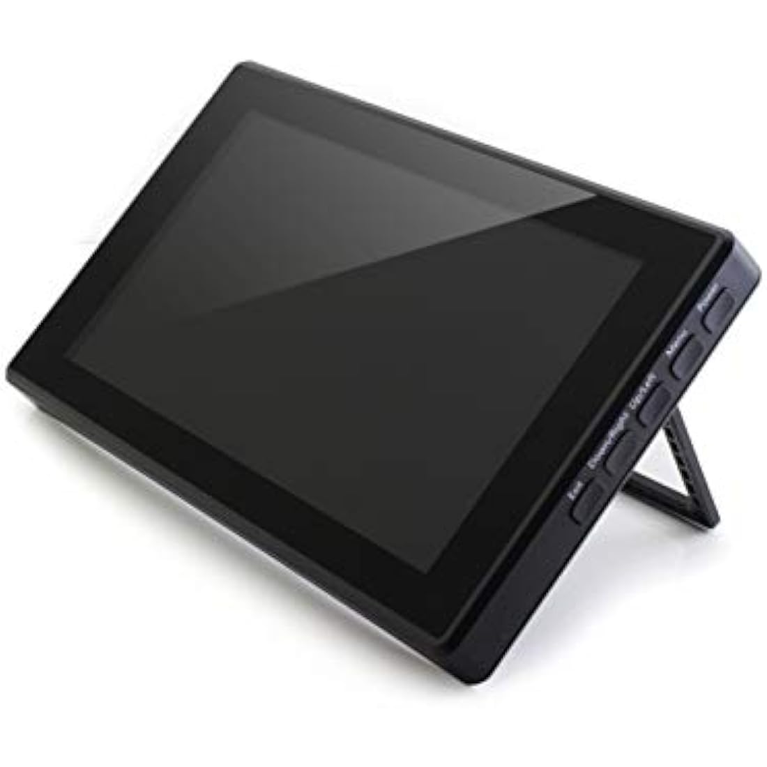 ingcool 7inch HDMI LCD with Case for Raspberry Pi Capacitive Touchscreen 1024×600 IPS Display Screen Monitor Compatible with Raspberry Pi 4B/3B+/3B/Zero/Jetson Nano Support Windows 10/8.1/8/7