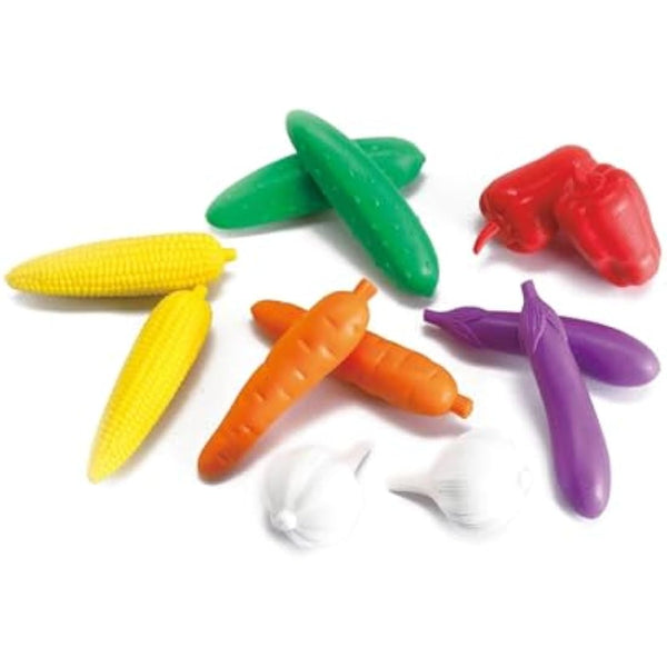 a2bsales Sorting Counters Starter Packs - Early Learning & Motor Skills Maths Toy - SEN Montessori (Vegetable - 24 Pk)