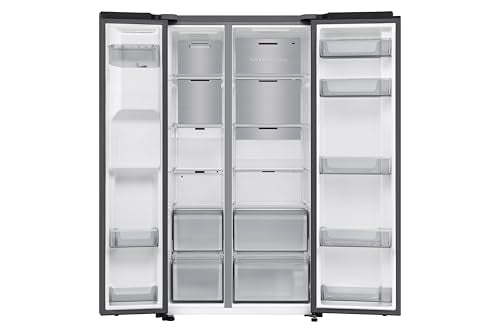 Samsung Series 7 SpaceMax RS70F66KCTEU 634L Smart American Fridge Freezer, Silver