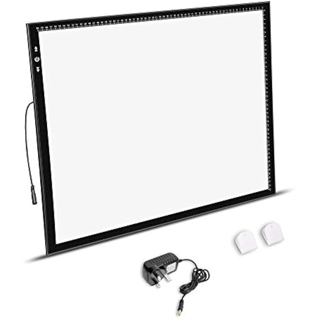HSK A2 Artist tracing Light Box Copy Table,12V2A Adapter Power Dimmerable 5000 Lux Lock Button Artcraft Light Pad for Tatto Drawing, Sketching, Animation,Diamond Painting