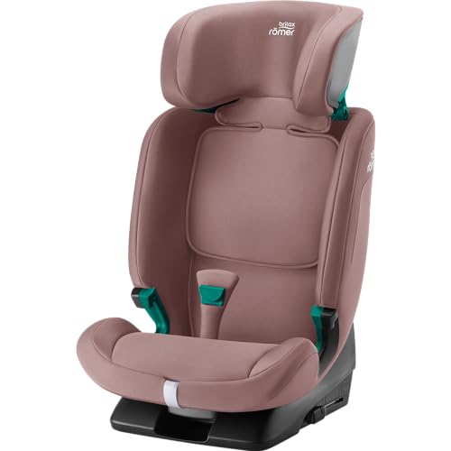 BRITAX RÖMER Car Seat EVOLVAFIX, with ISOFIX, Child from 76 to 150 cm (i-Size), from 15 Months to 12 Years, Space Black