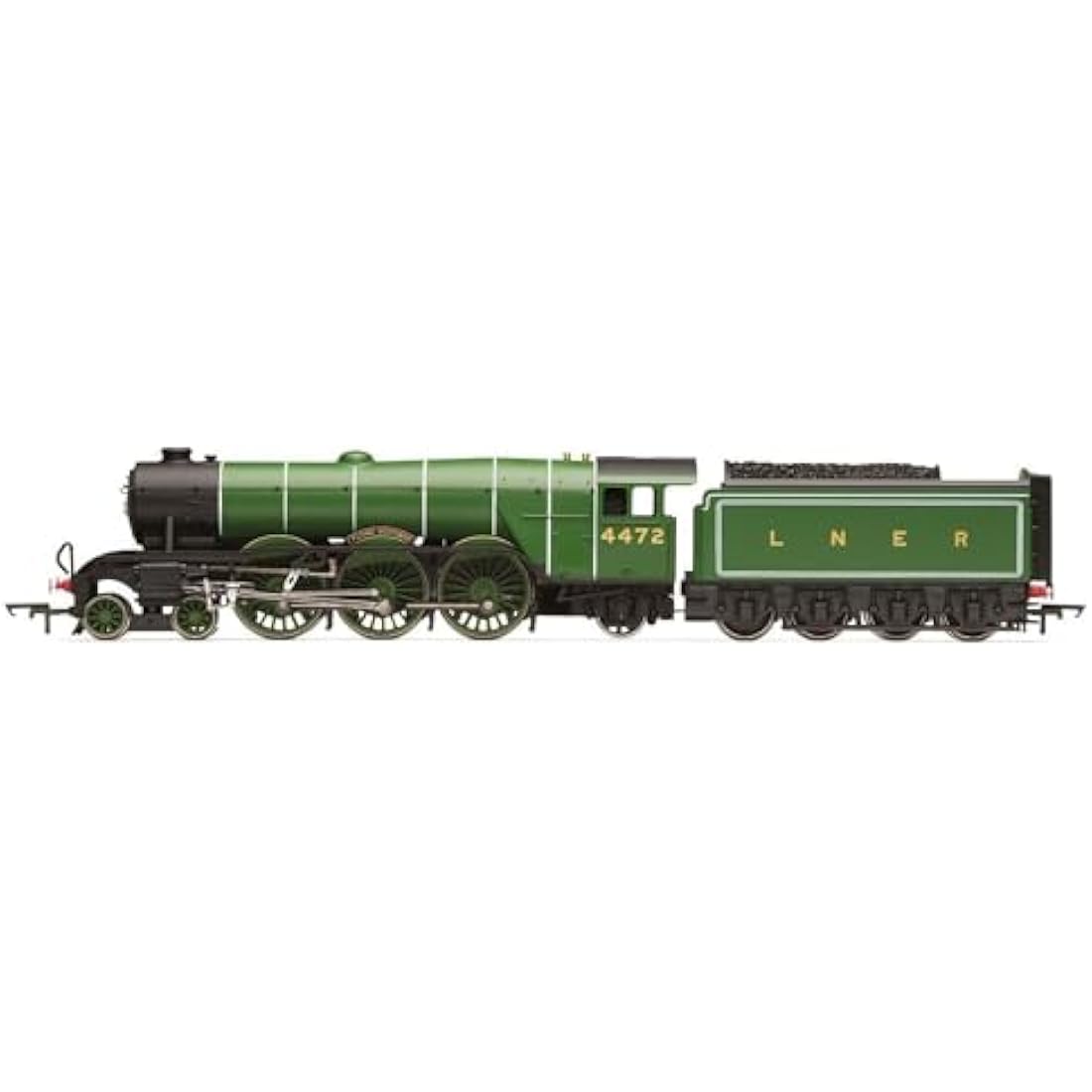 Hornby R3086 RailRoad LNER 4-6-2 'Flying Scotsman' Class A3 00 Gauge Steam Locomotive, Multicolor, 40 x 10.6 x 6 cm