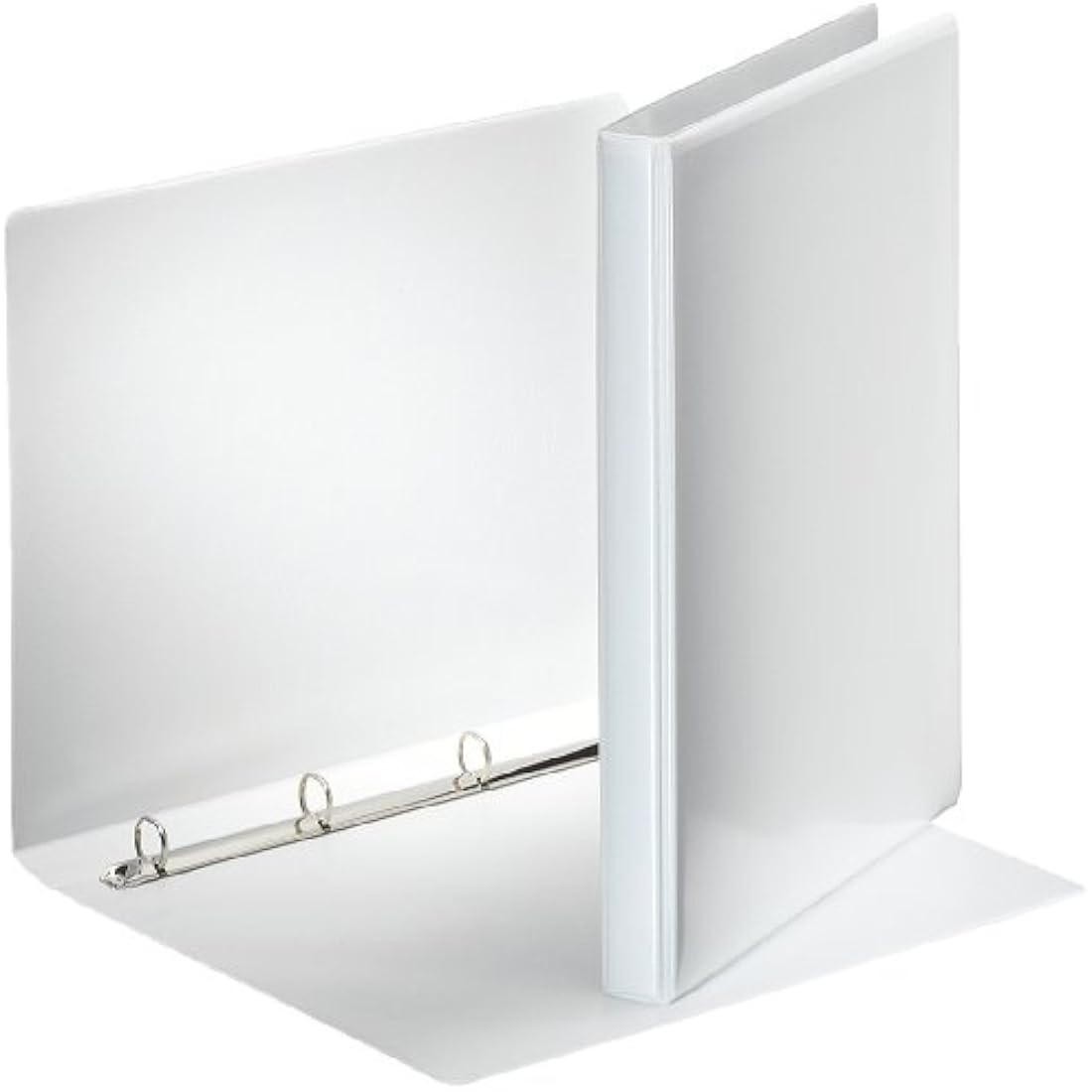 Esselte Essentials Presentation Binder, PP, 1.6 cm Ring Diameter, 49700 - A4, White