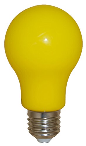 greenandco Anti-Mosquito and Anti-Insect LED Bulb E27, Yellow, 5W, 500lm, wavelength 560-580nm, Non-dimmable, 10-Pack