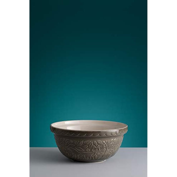 Mason Cash in The Forest Size 12 Grey Mixing Bowl 29cm