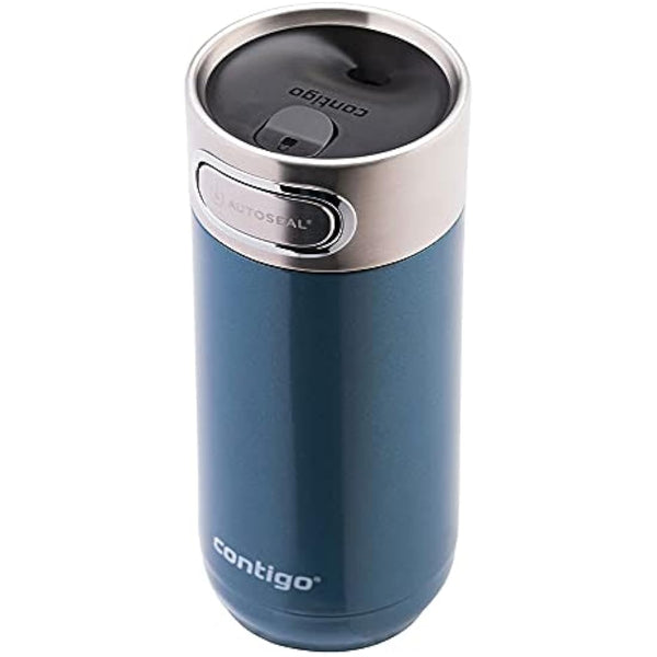 Contigo Luxe Autoseal Travel Mug, Stainless Steel Thermal Mug, Vacuum Flask, Leakproof Tumbler, dishwasher safe, Coffee Mug with BPA Free Easy-Clean Lid