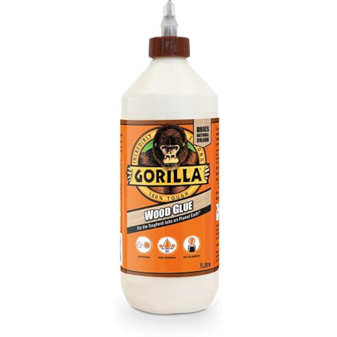 Gorilla 5044360 Glue Wood Glue 1L