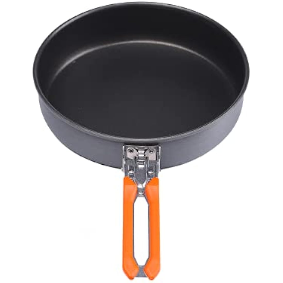Fire-Maple Nonstick Camping Frying Pan | Durable Lightweight Camp Cookware for Cooking Egg Steak | Omelette Pan Griddle Tableware with Folding Handle | Portable Backpacking Skillet 0.9 Litre