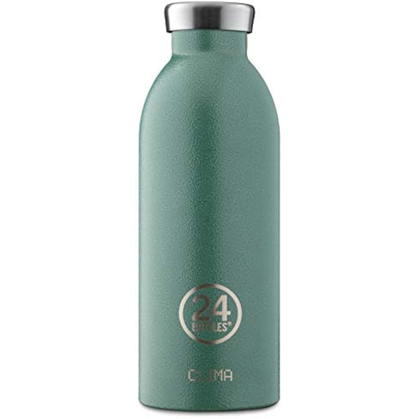 24Bottles Clima Stainless Steel Water Bottle, Green, 850 ml