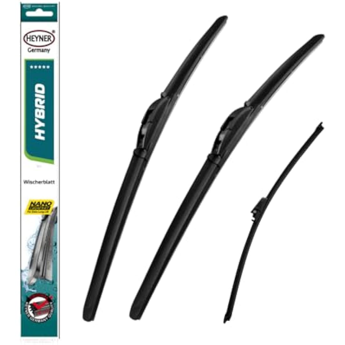 Heyner Fits: Hyundai i30 2012-2016 Hybrid Wiper Blades Front Rear HH2614H13X