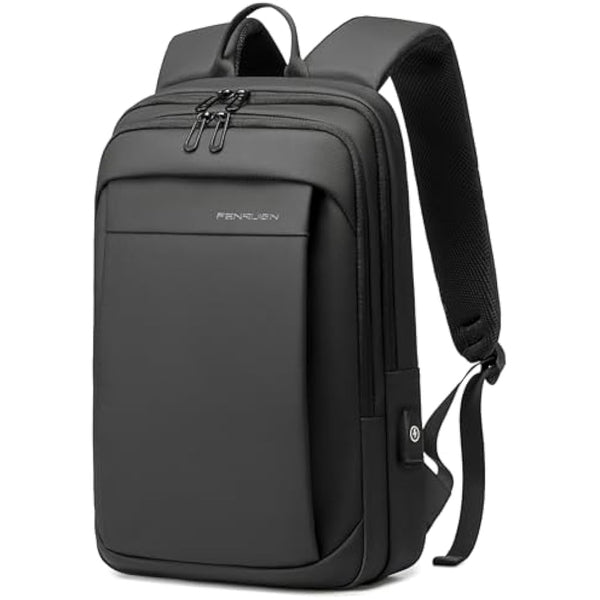 FENRUIEN Laptop Backpack Business Smart Backpack Waterproof fit 15.6 Inch Travel Durable Laptop Backpack with USB Charging Port (Regular)
