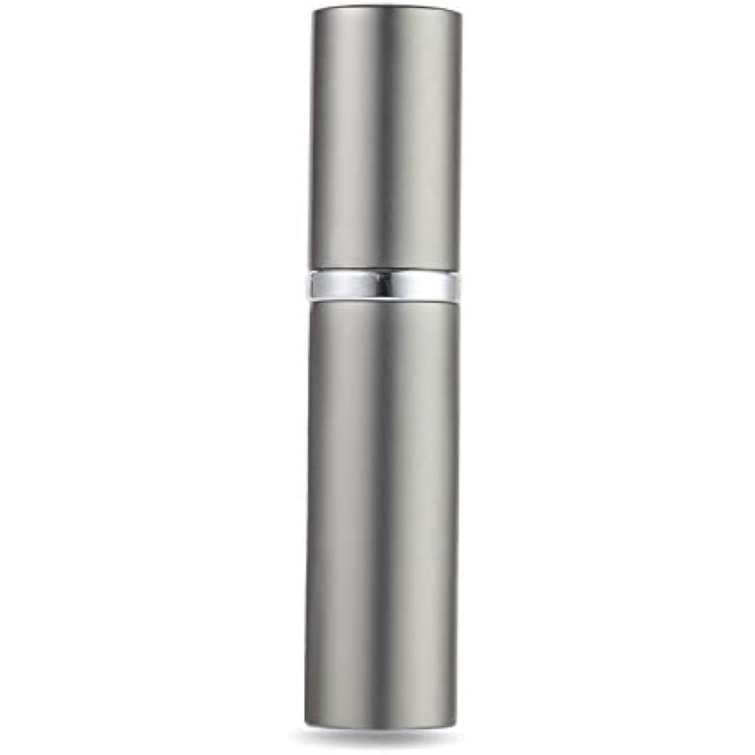 AsaNana Perfume Atomiser, Refillable & Travel Size Perfume Bottle, Leaking Proof,Bottom Pump without Funnel, Luxurious Small women and men, 5ml (Cla.-Space Gray)