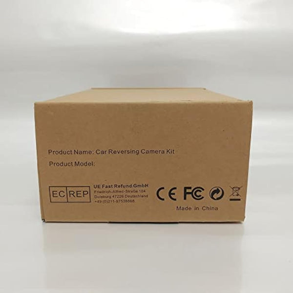 Reversing Camera Kit, 18LEDs IR Night Vision Waterproof Rear View Reversing Backup Camera with 10M Cable +12V-24V 7" Car TFT LCD Screen HD Monitor for Large Truck/Bus/RV/Trailer/Tractor/camper