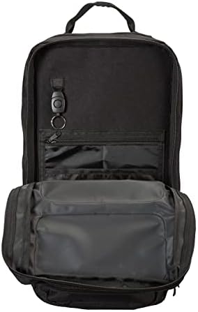 Mountain Warehouse Legion 35L Backpack - Rain Cover Hiking Rucksack, Whistle Camping Daypack