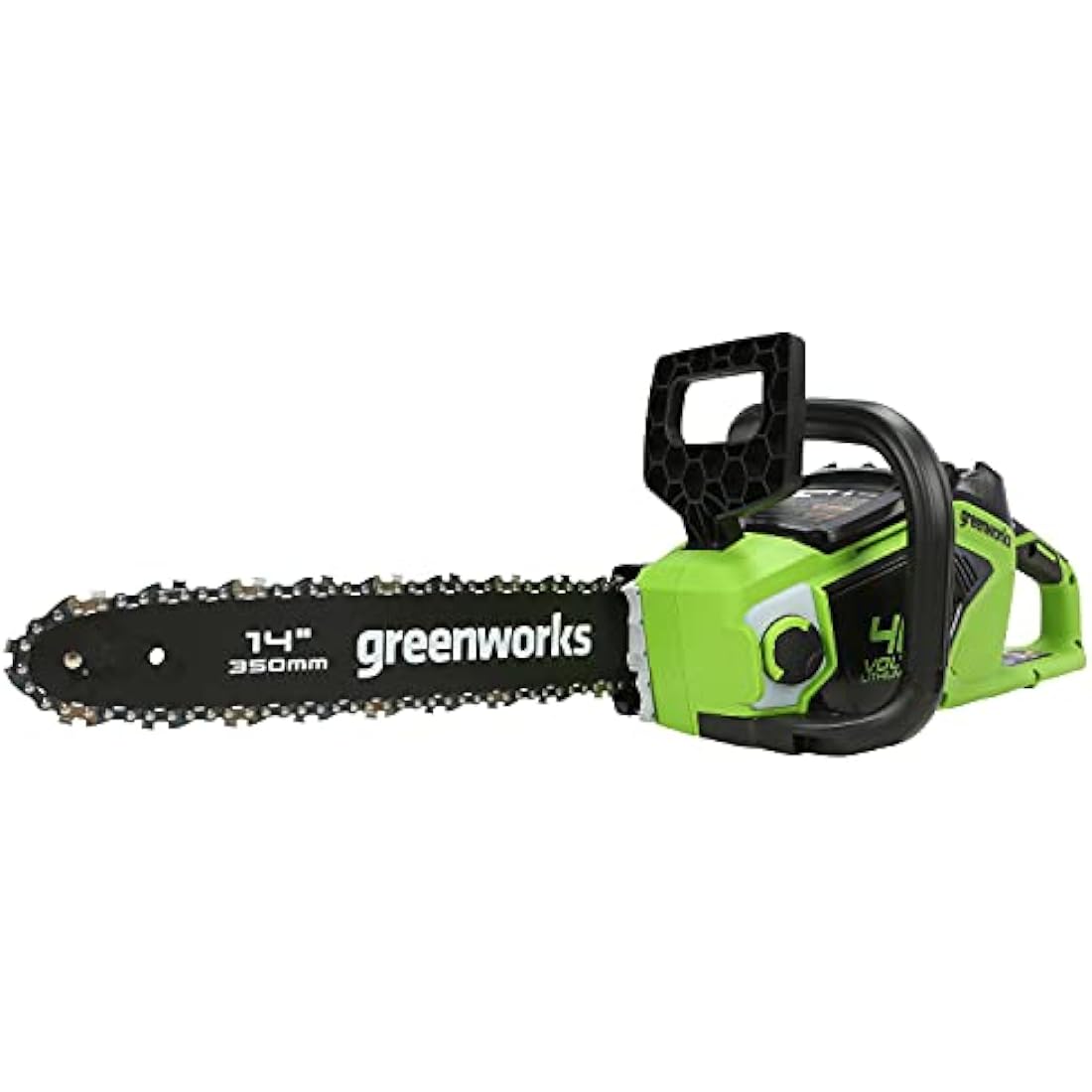 Greenworks GD40CS15 Cordless Chainsaw with Brushless Motor, 14 Inch (35cm) Bar Length, 12m/s Chain Speed, 3.5kg, Auto-Oiler, Kickback Protection WITHOUT 40V Battery & Charger