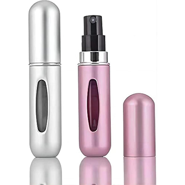 ILLUVA 5ML Perfume Atomiser Refillable Bottles, Portable Mini Travel Perfume Atomiser, Empty Spray Bottle