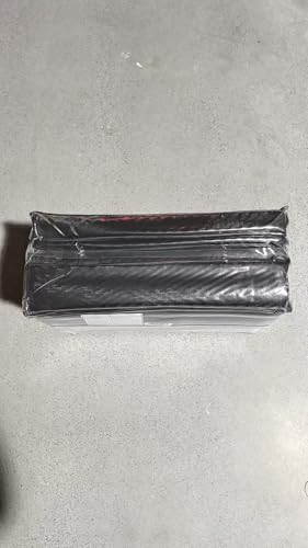 Cekene Large Outdoor Rug Waterproof Black 245x305cm Patio Rugs Reversible RV Camping Mat Lightweight Plastic Portable Outdoor Carpet for Picnic Porch Deck Backyard BBQ Beach