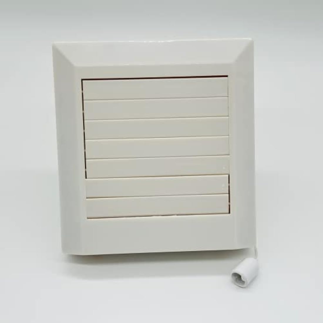 AirTech-UK Bathroom Kitchen Extractor Exhaust Fan 4"/100MM Ceiling, Wall or Window mounted Louver Shutter with Pull Cord (9A-10L)