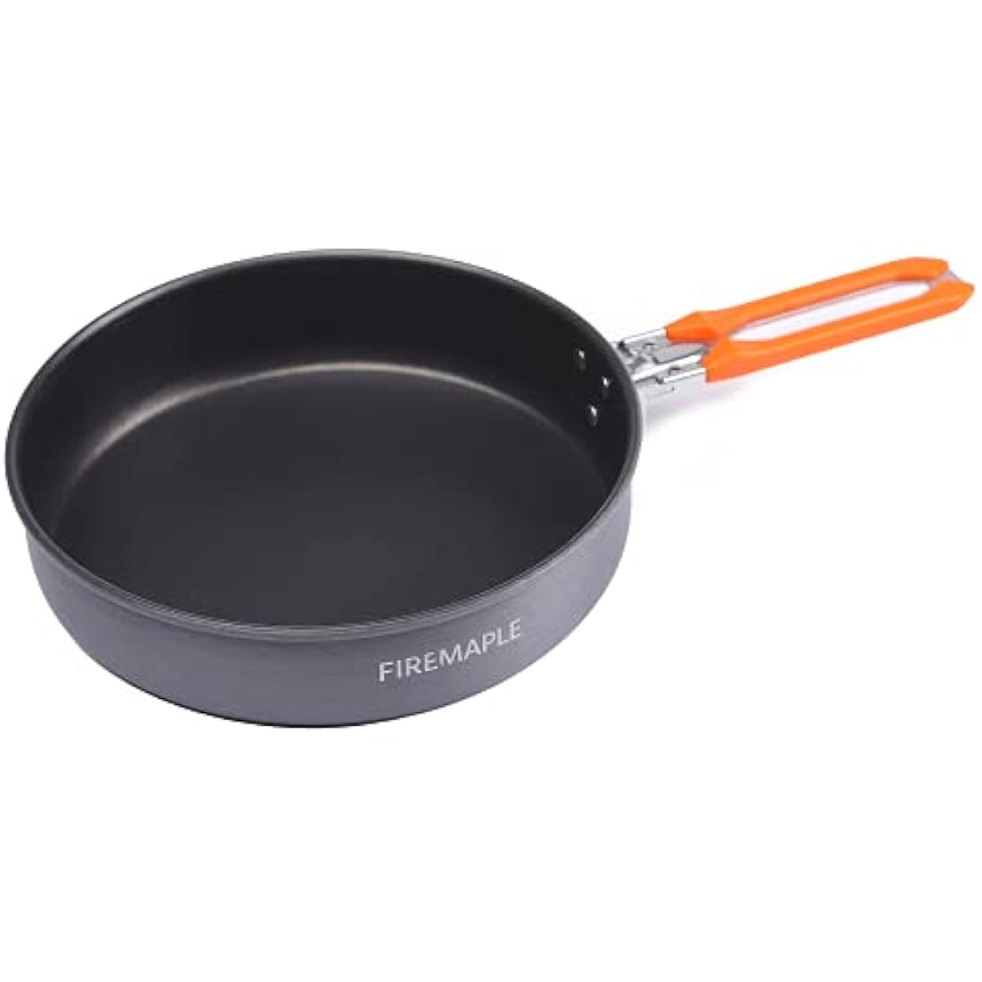 Fire-Maple Nonstick Camping Frying Pan | Durable Lightweight Camp Cookware for Cooking Egg Steak | Omelette Pan Griddle Tableware with Folding Handle | Portable Backpacking Skillet 0.9 Litre
