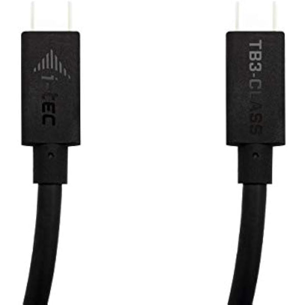 i-tec Thunderbolt 3 Class Cable 150cm Compatible with USB-C - Data Transfer of up-to 40 Gbps, Power Delivery of up-to 100W, Video up-to 2x 4K / 60 Hz or 1x 8K / 30 Hz