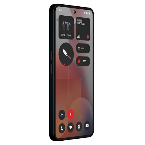 Nothing Phone (3a) 128 GB - mobile phone with 32 MP front camera, 30x ultra zoom - White + Nothing Ear (a) White