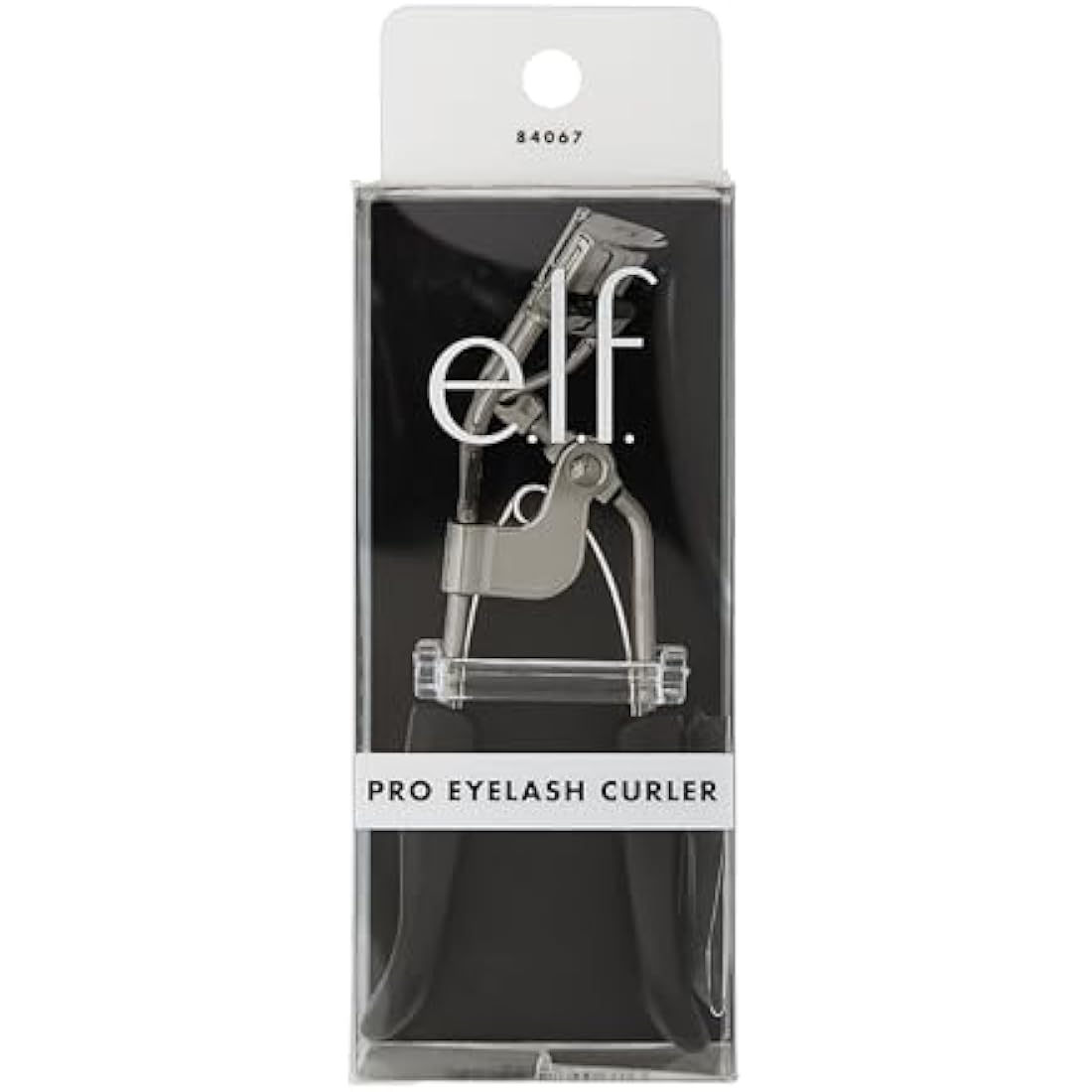 e.l.f. Pro Eyelash Curler Strong, Contoured, Lifting Creates Long Lasting, Eye-Opening, Voluminous Lashes Includes Additional Rubber Replacement Pad Gunmetal,84067