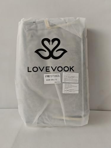 LOVEVOOK Laptop Backpack Women 15.6 inch, Work Bags for Womens, School Computer Bag with USB Port for Business College Travel, Rucksack for Teacher Nurse,BeigeGrey