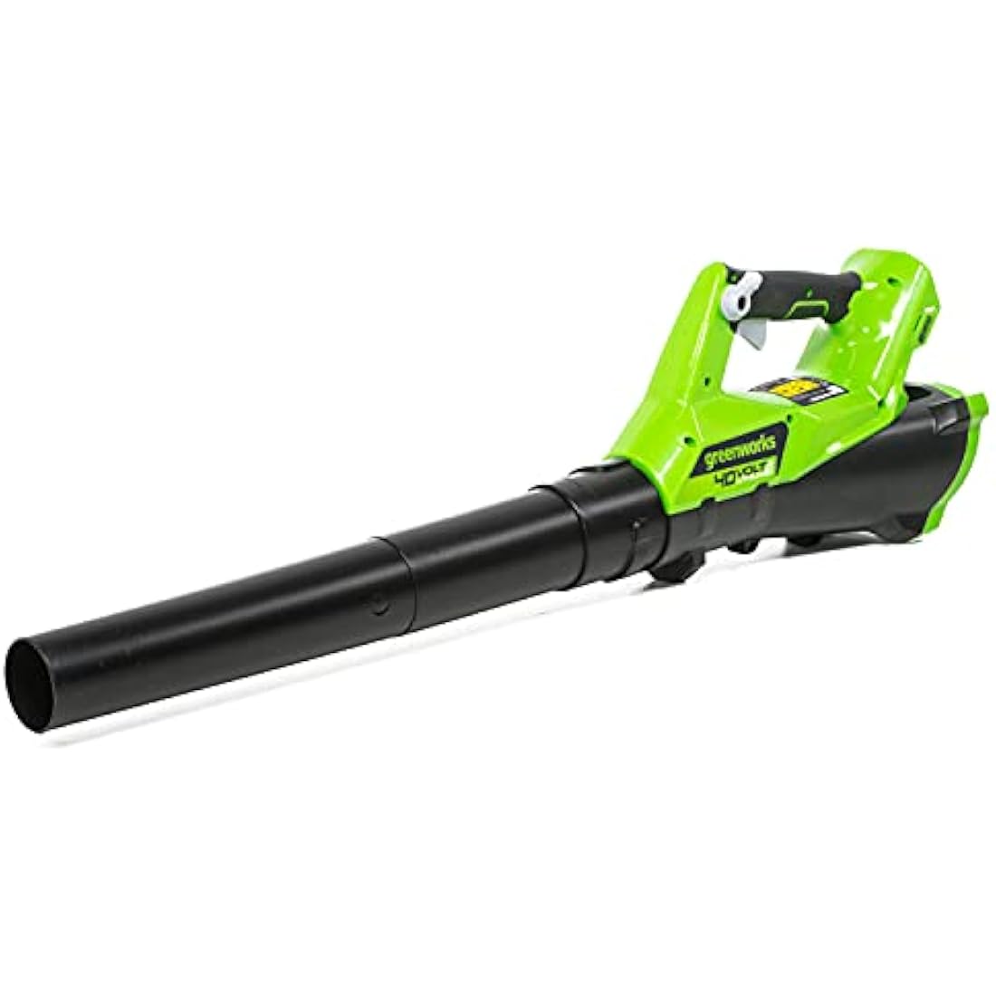 Greenworks 40V Cordless Leaf Blower with Cruise Control, Lightweight Axial Leaf Blower 177km/h 11.05m3/min, 2Ah Battery & Charger, Electric Leaf Blower Cordless Garden Blower, 3 Year Guarantee G40ABK2