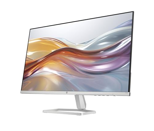 HP Series 5 27" FHD Height Adjust Monitor (527sh) - 100Hz Refresh Rate, 1500:1 AR, 99 percent sRGB Spectrum, 300 Nits Brightness - HDMI, VGA Ports - Ergonomically Adjustable - Responsibly Made
