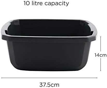 CleanPEAK Washing Up Bowl 10 Litre – Grey