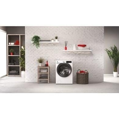 Hoover H-WASH 500 10kg Freestanding Washing Machine, 1400 RPM, A Rated, ECO‑Power Inverter Motor, hOn App, 60 Programmes, Care Dose, Power Care System, White, 60x59x85 cm ‑ HW 410AMC/1-80