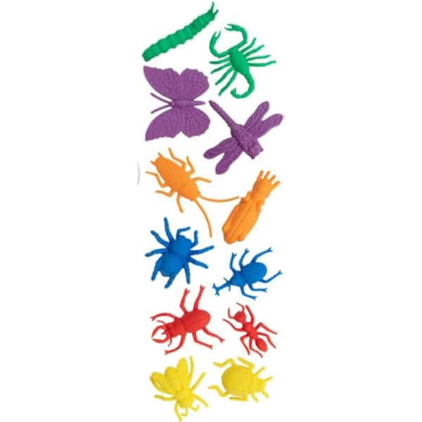 a2bsales Sorting Counters Starter Packs - Early Learning & Motor Skills Maths Toy - SEN Montessori (Bug - 24 Pk)