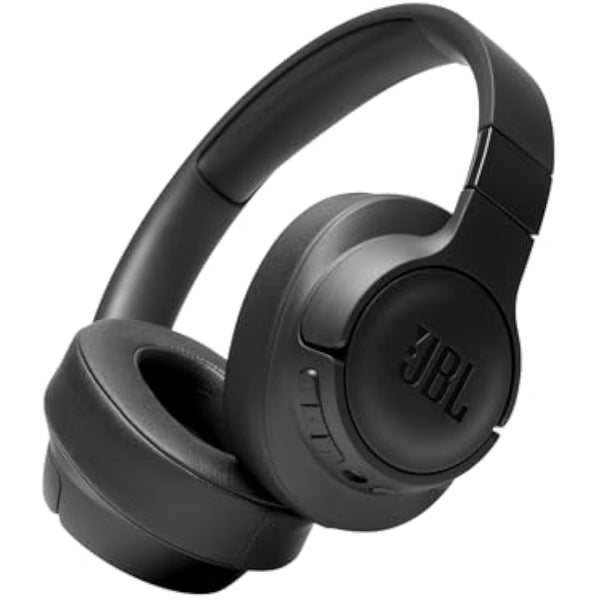 JBL Tune 760 NC Wired and Wireless Over-Ear Headphones with Built-In Microphone, Active Noise-Cancelling and Hands-Free Controls, Black