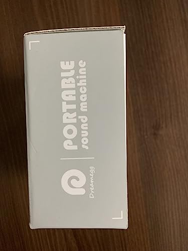 Dreamegg White Noise Machine, Portable Sound Machine Baby Features Powerful Battery, D11Max Sleep Aid Sound Machine for Baby Adults 21 Soothing Sounds for Sleeping Nursery Travel Gift USB Rechargeable