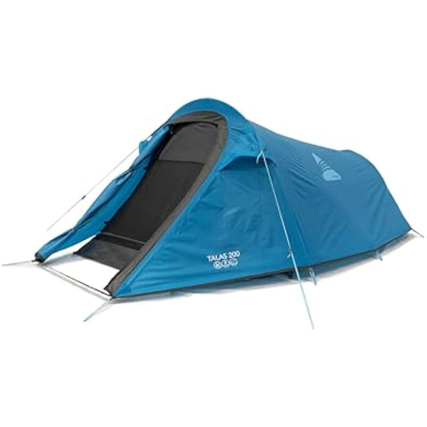Vango Talas 300 Tunnel Tent [Amazon Exclusive] Easy To Pitch 3 Man Tent Waterproof for Adventure Camping, River Blue