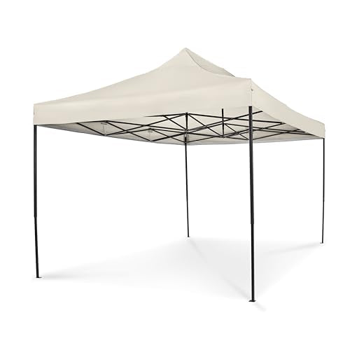 All Seasons Gazebos 3x4.5 Fully Waterproof Pop up Gazebo With Accessories - Metallic Grey