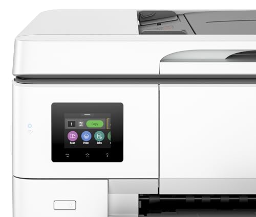 HP OfficeJet Pro 9720e Wide Format All-in-One Printer | Colour | Printer for Small Office | Wireless | Print, Scan, ADF | Up To A3 | 3 Months Instant Ink Included | Easy Setup | Up To 3 Years Warranty