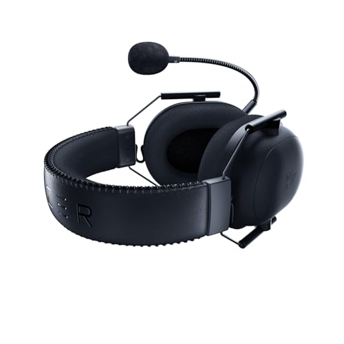 Razer BlackShark V2 Pro (2023) for PC - Premium Wireless E-Sports Headset (HyperClear Super Wideband Mic, TriForce Titanium 50 mm Driver, Bluetooth, Up to 70hrs Battery) White