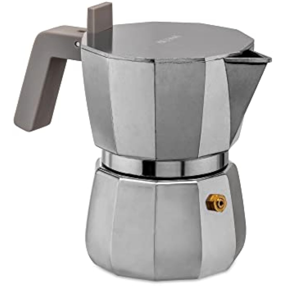 Alessi DC06/3 Espresso coffee maker, Aluminium